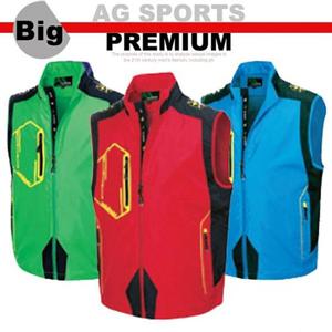 단체복 아웃도어 프린트조끼 빅사이즈 조끼 MK431