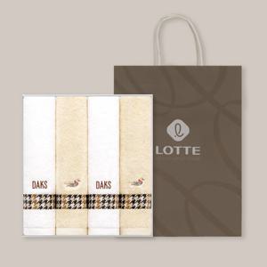 [닥스타올]하운드투스도비세면 4매세트