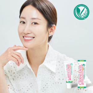 클로브덴 비건 미백치약 25g, 슈퍼 화이트닝케어
