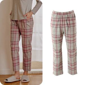 [비너스]면 멜란지 베이직한 실내복 홈웨어 바지 VEP3854F