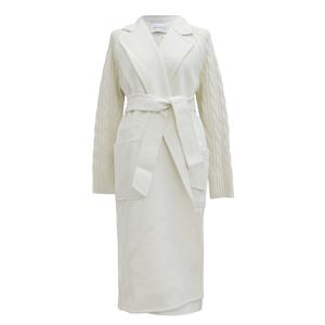 막스마라 HELLO 헬로 캐시미어 울 로브 코트 화이트 13160139600 006