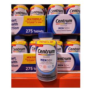 센트룸 실버 남성 50세이상 멀티비타민 275정