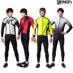 MCN 겨울 방풍 기모 싸이클복 라이딩복 자전거옷 복장 의류