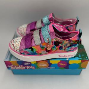 스케쳐스  키즈  트윙클토  여아  운동화  트리플  업  10818L  MLT