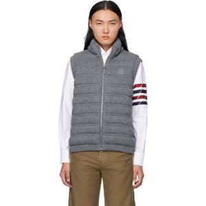 25 FW 맥케이지 남성 그레이 앨런 라이트 캐시미어 다운 베스트 242015M178012