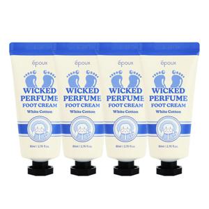 (4개)에뿌 향기마녀 풋크림 화이트코튼 80ml /발크림 시어버터