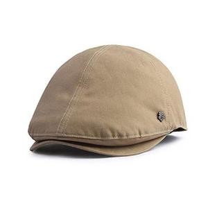 [프롬슈] 플레인 왁스 플랫캡 헌팅캡 성인모자