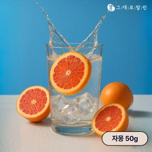 그대로말린 건조 과일 자몽 슬라이스 말린 자몽칩 50g