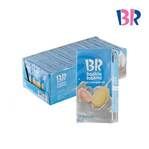 [배스킨라빈스] BR이상한나라의솜사탕 멸균우유 190ml, 24개(1박스)