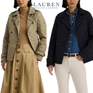 폴로 랄프로렌 10343586 여자 더블 브레스티드 퀼팅 자켓