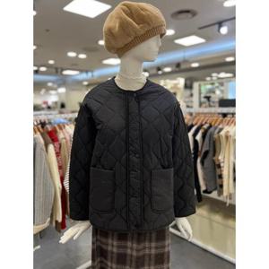 오조크 세이브존01 누빔 퀼팅 라운드넥 패딩점퍼 HOSWCUA508P