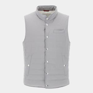 브루넬로쿠치넬리 남성 퀄팅 베스트 조끼 패딩 그레이 MM4031711 CNY29