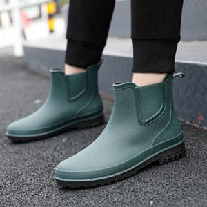 데일리 패션 남성 레인 부츠 작업화 방수화 장화 슈즈