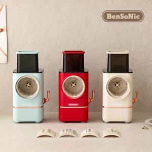 벤소닉 자동 멀티 전동채칼 BACK-01C / BACK-01M / BACK-01R 3컬러 교체용칼날 분리형구조 넓은투입구