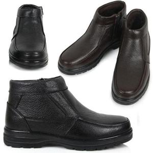 [라일리] Rly 소가죽 남성부츠 윈터 방한 방한화 따뜻 털부츠 BZ-1