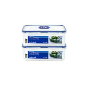 락앤락 클래식 직사각 밀폐용기 1.0L x 2개 / HPL817