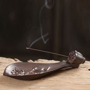 도자기 연꽃 인센스 홀더 인센스 스틱 향꽂이