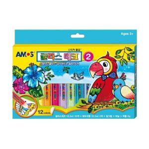아모스 글라스데코2번(10.5mlx12개+밑그림+딱풀)