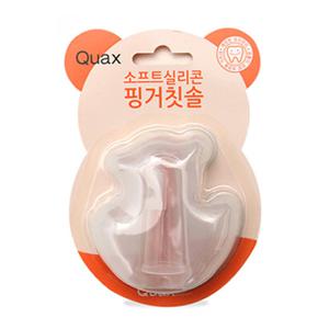 쿠아스 실리콘 아기 손가락칫솔
