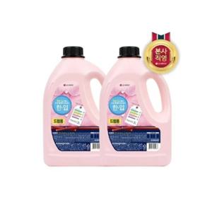 [한입]한입 액체세제 드럼용 3L x 2개