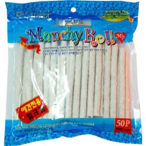 수제간식 (2개)우유먼치껌 50p