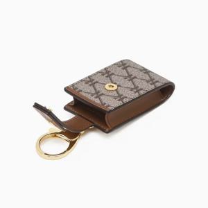 [헤지스ACC] 브라운 시그니처 패턴 스마트키 키홀더 HIHO4F880W2