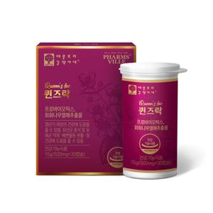 애플트리김약사네 퀸즈락 갱년기 여성 유산균 회화나무열매 추출물 30캡슐 x 1박스(1개월분)