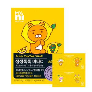 일동생활건강 마이니 셀프케어 생생톡톡비타C 108정 1개