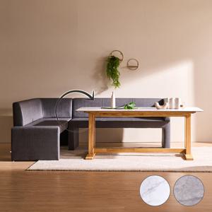 글라세 리버서블 통세라믹 6인 식탁세트/3인+코너형