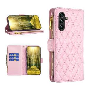 갤럭시A36 5G A366 퀄팅엠보싱 가죽 지퍼형 카드수납 지갑케이스