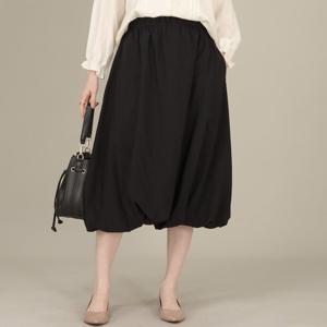 애비뉴투지 엄마옷 항아리 밑주름 볼륨 바스락 허리밴드 봄 가을 치마 S03509