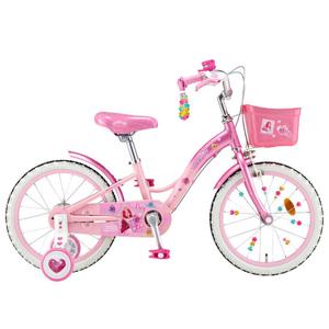 [삼천리자전거] 시크릿쥬쥬 어린이 자전거 18인치 2025년형 보조바퀴 네발자전거 / 번호키 포함 (반조립)