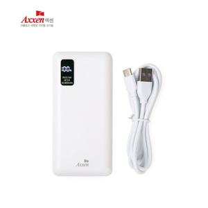 액센 NEW B330 3000mAh QC3.0 PD22.5W 대용량 듀얼 보조베터리