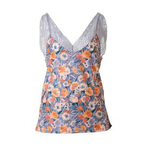 [비너스] 여성 오르화 플라워 프린트 레이스 슬립 나시(ODW5235)