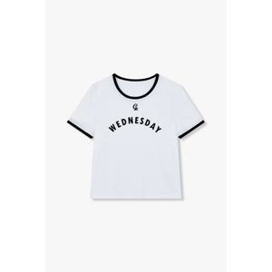 [지컷]배색 디테일 숏 슬리브 티셔츠 (7295240102)