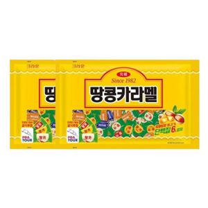 [오리온] 땅콩카라멜 720g 2팩