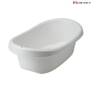 이케아 LATTSAM 아기 욕조 (화이트-청록)/유아욕조