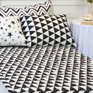 유럽풍 스칸디 세모 순면 패드 Q/S