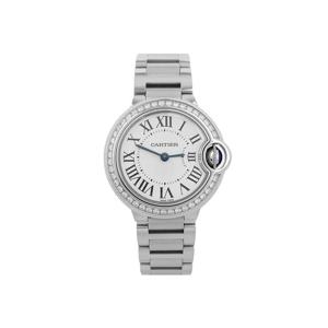 [엘러브] 까르띠에 발롱블루 28mm 스틸 다이아몬드베젤 5ET0582