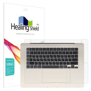 맥북에어15 M4 무광 팜레스트/터치패드 필름 2매