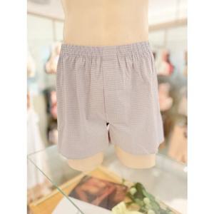 [BARBARA][AMT4409T] 시원하고 구김안가는 순면 잔체크 남자 트렁크팬티