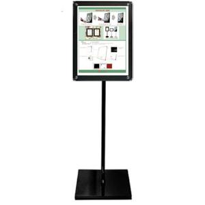 포스터 자석액자 스탠드(APS-46B) A4 흑색펄판넬 자석스탠드 포스터액자스탠드 포스터자석스탠드 판촉물스