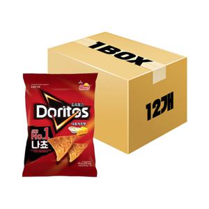 롯)도리토스 나쵸치즈맛84gx12개