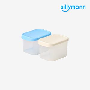 [실리만] 아이스웨이 실리콘 냉동용기 직사각 600ml WSK7103