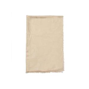 막스마라 베이지 실크 코튼 머플러 1712998