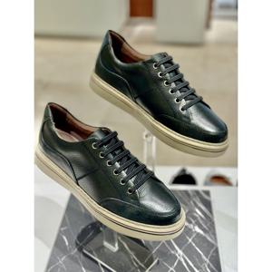 소다 남성 소가죽 스니커즈 그린 데일리 캐주얼 운동화 AGM459 (AGM459HC60)