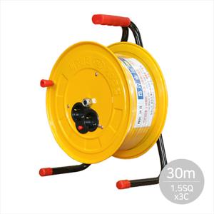 접지형 전기릴선 30m 1.5SQx3C 캠핑선 전선릴 리드선