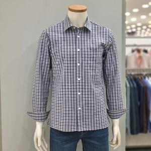 [크로커다일남성][모다남양주]진곤색 긴팔 남방 CDAABWS1409DNY_