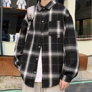 [모로엠] 캐주얼 스트릿 패션 남자정장셔츠 남자청남방 DMS-SHA-Q4128172