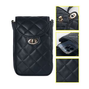 누빔원단 미니크로스백 핸드폰가방 아웃핏 작은가방